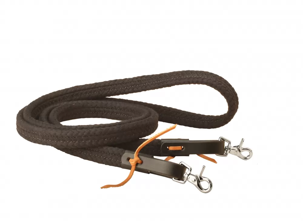 Tory Leather Braided Cotton Continuous 'Ollie' Rein