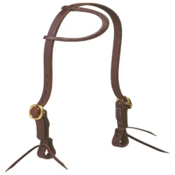 Weaver Working Cowboy Sliding Ear Headstall With Tie Ends