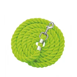 Perri's Solid Cotton Lead With Chain - 1/2"
