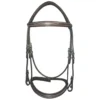 Henri De Rivel Mono Crown Bridle With Padded Wide Noseband