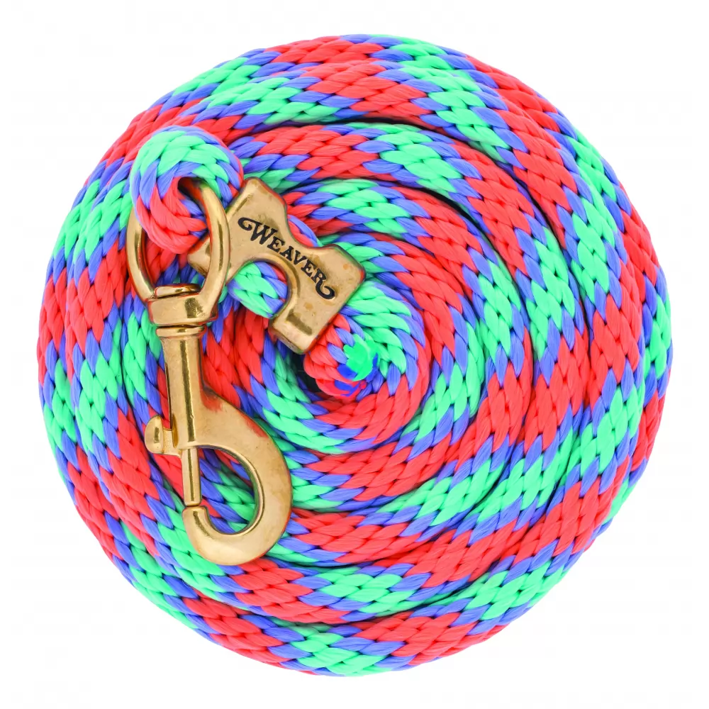 Weaver Poly Lead Rope With Brass Snap - Image 7