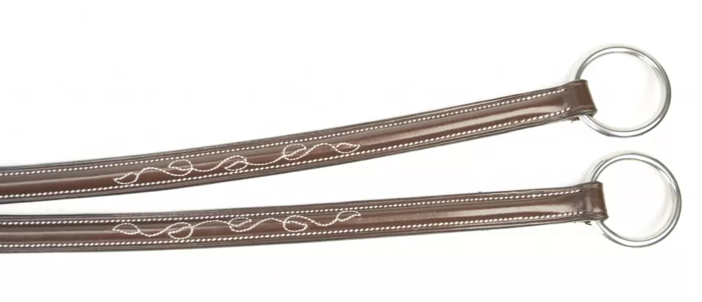 Silverleaf Fancy Square Raised Running Martingale