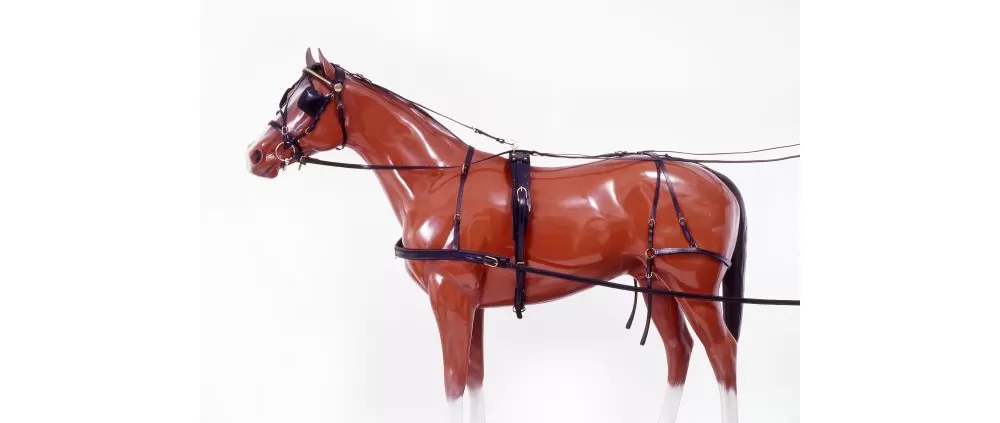 Tough-1 Leather Horse Harness - Image 2