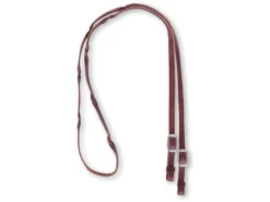 Martin Saddlery Barrel Reins With Blood Twist