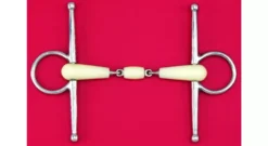 Happy Mouth Double Jointed Roller Full Cheek Bit