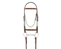 Camelot Plain Raised Padded Bridle