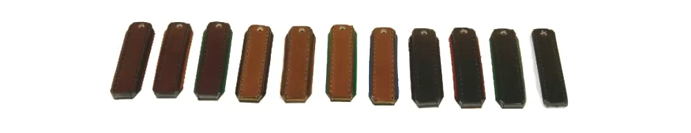 Tory Leather Bridle Leather Padded Halter With Nickel Hardware - Image 2